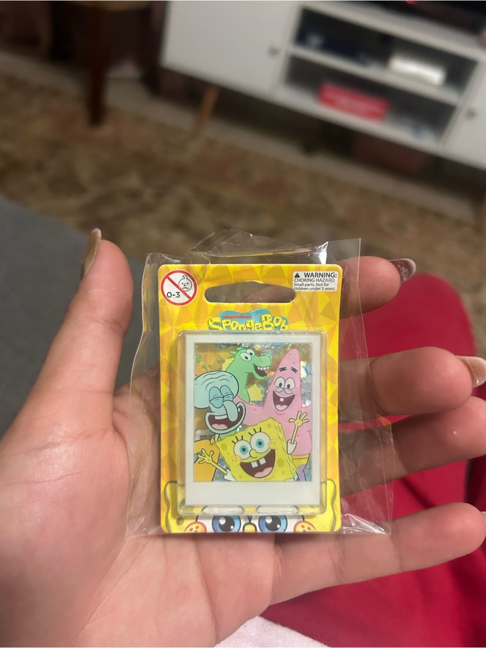 SquarePants Yellow Mini Tablet Toy - magnet